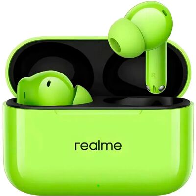 Realme Écouteurs Sans Fil Buds T200 Anc Green One Size unisex - Publicité Realme Écouteurs Sans Fil Buds T200 Anc Green One Size unisex - Publicité