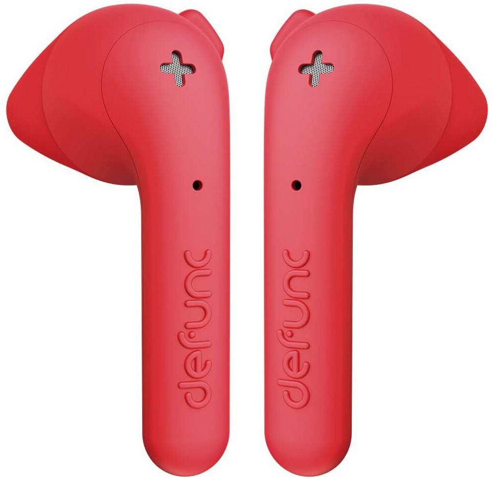 Defunc Music True Wireless Headphones Rouge Rouge One Size unisex