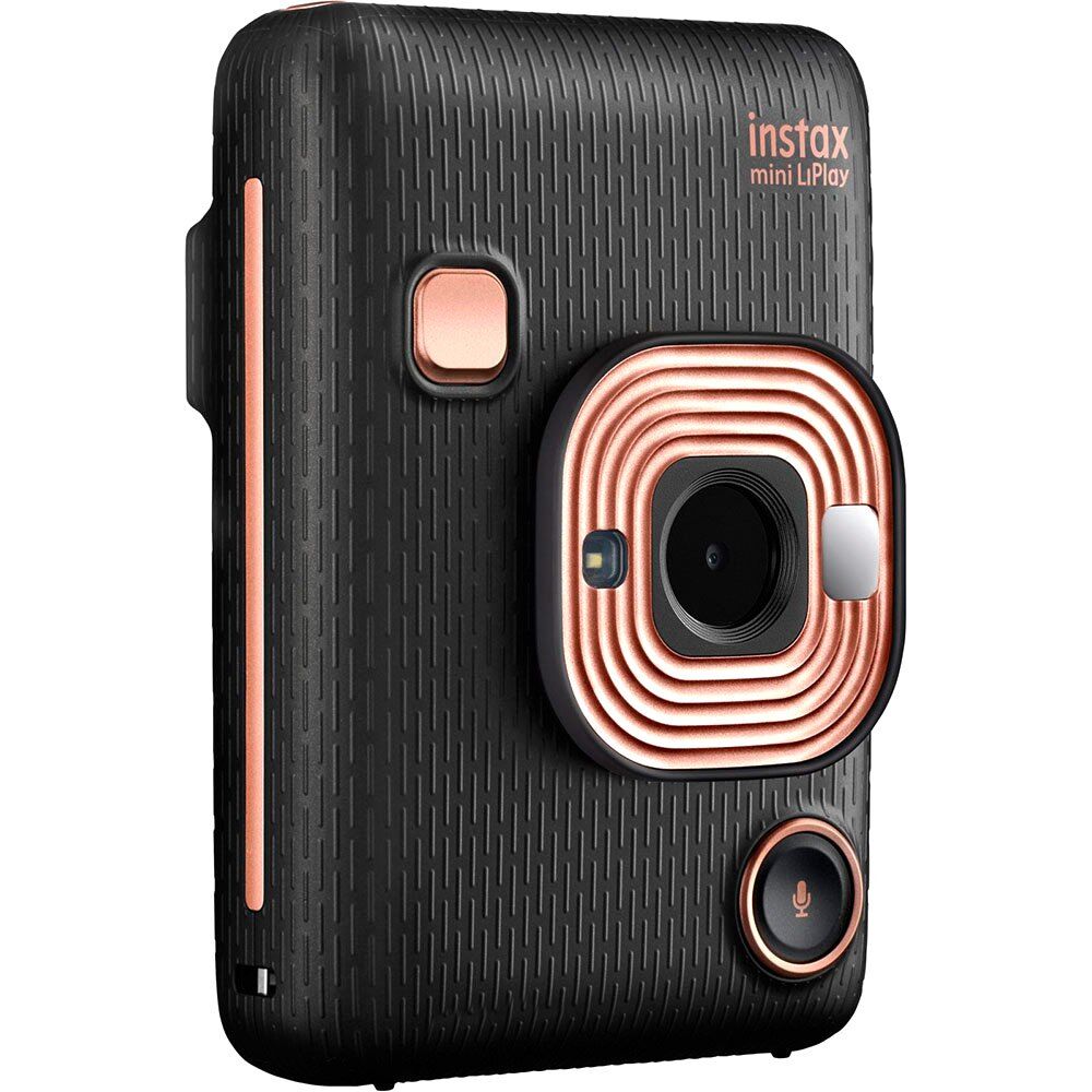 Fujifilm Instax Mini Liplay Instant Camera Noir Noir One Size unisex