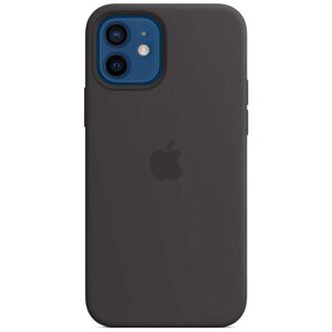 Apple Iphone 12/12 Pro Silicone Case With Magsafe Noir Noir One Size unisex - Publicité