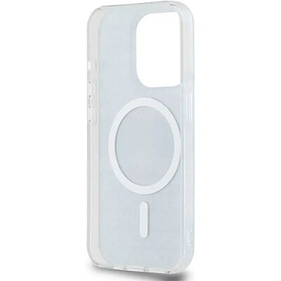 Coque DKNY pour iPhone 15 Pro - MagSafe - Noir - Publicité Coque DKNY pour iPhone 15 Pro - MagSafe - Noir - Publicité