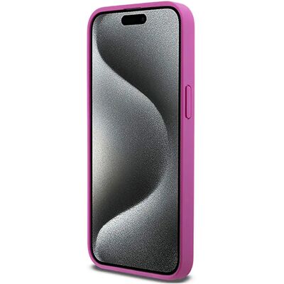 Coque MagSafe Rose DKNY pour iPhone 15 Pro Max - Publicité Coque MagSafe Rose DKNY pour iPhone 15 Pro Max - Publicité