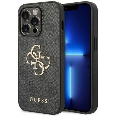 Guess Coque De Téléphone Guhcp15l4gmggr Iphone 15 Pro 6.1 4g Big Grey One Size - Publicité Guess Coque De Téléphone Guhcp15l4gmggr Iphone 15 Pro 6.1 4g Big Grey One Size - Publicité