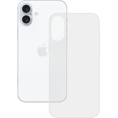 Ksix Coque De Téléphone Flex Tpu Iphone 16 Plus Clear One Size - Publicité Ksix Coque De Téléphone Flex Tpu Iphone 16 Plus Clear One Size - Publicité