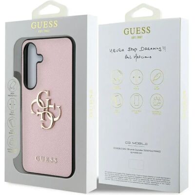 Guess Coque De Téléphone Guhcs25mpgt4mbp Samsung Galaxy S25+ Pink One Size - Publicité Guess Coque De Téléphone Guhcs25mpgt4mbp Samsung Galaxy S25+ Pink One Size - Publicité