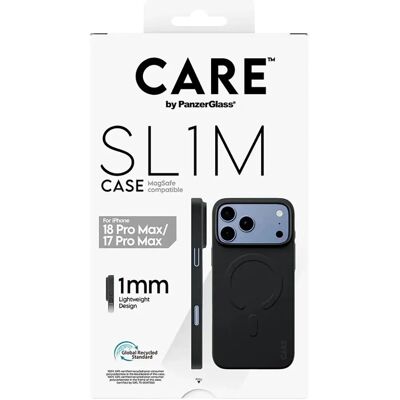 Panzerglass Coque De Téléphone Care Sl1m Magsafe Iphone 18 Pro Max & 17 Pro Max Black One Size - Publicité Panzerglass Coque De Téléphone Care Sl1m Magsafe Iphone 18 Pro Max & 17 Pro Max Black One Size - Publicité