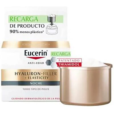 Eucerin Crème Pour Le Visage Hyaluron-filler + Elasticity Night Refill 50ml One Size unisex - Publicité Eucerin Crème Pour Le Visage Hyaluron-filler + Elasticity Night Refill 50ml One Size unisex - Publicité