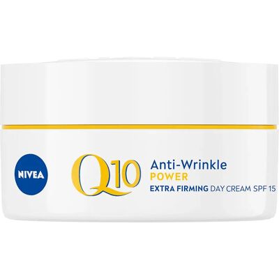 Nivea Q10 Power Crème Jour Anti-Rides Raffermissante SPF15 - Publicité Nivea Q10 Power Crème Jour Anti-Rides Raffermissante SPF15 - Publicité