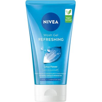 NIVEA 150ml Essentiels Quotidiens Gel Nettoyant Rafraîchissant - Gel Nettoyant Visage - Publicité NIVEA 150ml Essentiels Quotidiens Gel Nettoyant Rafraîchissant - Gel Nettoyant Visage - Publicité