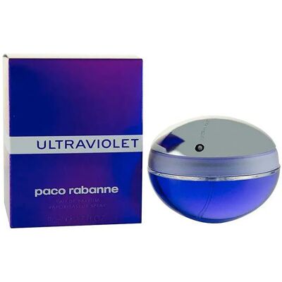 Parfum Ultraviolet pour Femmes Paco Rabanne - Parfum Floral Oriental - Publicité Parfum Ultraviolet pour Femmes Paco Rabanne - Parfum Floral Oriental - Publicité
