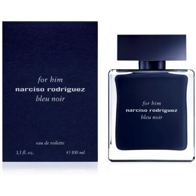 Narciso Rodriguez Bleu Noir Eau De Toilette Spray - Homme - Publicité Narciso Rodriguez Bleu Noir Eau De Toilette Spray - Homme - Publicité
