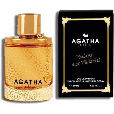 Parfum Agatha Paris - Balade aux Tuileries - Ambré Floral - 50ml - Publicité Parfum Agatha Paris - Balade aux Tuileries - Ambré Floral - 50ml - Publicité