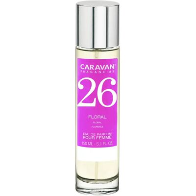 Caravan No 26 Eau de Parfum pour Femmes - 150ml - Parfum Floral et Boisé Élégant - Publicité Caravan No 26 Eau de Parfum pour Femmes - 150ml - Parfum Floral et Boisé Élégant - Publicité