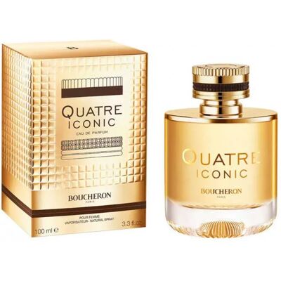 Boucheron Quatre Iconic Eau de Parfum pour Femmes - 100ml - Publicité Boucheron Quatre Iconic Eau de Parfum pour Femmes - 100ml - Publicité