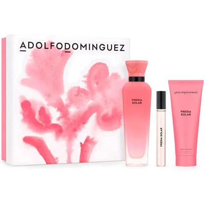 Adolfo Dominguez Eau De Parfum Agua Fresca Fresia Solar Vapo Gift Set 205ml One Size female - Publicité Adolfo Dominguez Eau De Parfum Agua Fresca Fresia Solar Vapo Gift Set 205ml One Size female - Publicité