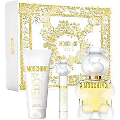 Coffret cadeau Moschino Toy 2 - Pour femmes - Publicité Coffret cadeau Moschino Toy 2 - Pour femmes - Publicité