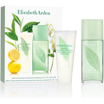 Elizabeth Arden Eau De Parfum Green Tea Gift Set 2 X 100 Ml Green / Transparent One Size female - Publicité Elizabeth Arden Eau De Parfum Green Tea Gift Set 2 X 100 Ml Green / Transparent One Size female - Publicité