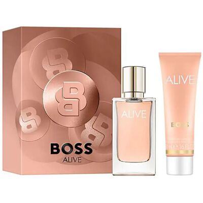 Hugo Boss Eau De Parfum Xmas Alive Edp 30ml + 50ml Gold / Pink One Size female - Publicité Hugo Boss Eau De Parfum Xmas Alive Edp 30ml + 50ml Gold / Pink One Size female - Publicité