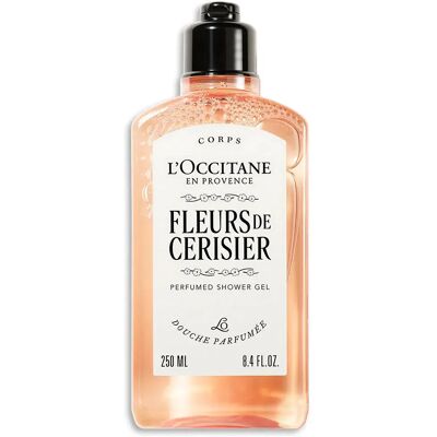Gel douche à la cerise de L'Occitane en Provence - Bain & Corps - Publicité Gel douche à la cerise de L'Occitane en Provence - Bain & Corps - Publicité