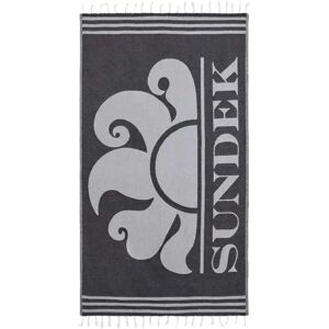 Sundek Serviette Logo Black One Size Homme,Femme - Publicité Sundek Serviette Logo Black One Size Homme,Femme - Publicité