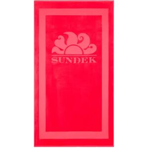Sundek Serviette Jacquard Terry Logo And Frame Pitaya One Size Homme,Femme - Publicité Sundek Serviette Jacquard Terry Logo And Frame Pitaya One Size Homme,Femme - Publicité