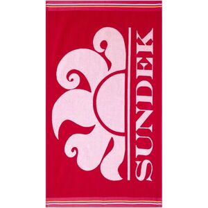 Sundek Serviette New Classic Jacquard Beach Logo Pitaya 01 One Size Femme - Publicité Sundek Serviette New Classic Jacquard Beach Logo Pitaya 01 One Size Femme - Publicité