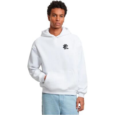 Mister Tee Sweat à Capuche Artists Gallery Fluffy White 2XL - Publicité Mister Tee Sweat à Capuche Artists Gallery Fluffy White 2XL - Publicité
