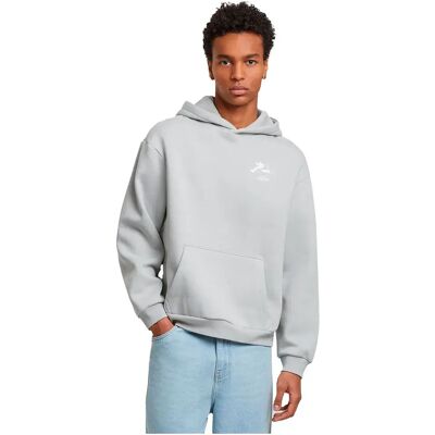 Mister Tee Sweat à Capuche Run Sports Club Fluffy Light Asphalt 5XL - Publicité Mister Tee Sweat à Capuche Run Sports Club Fluffy Light Asphalt 5XL - Publicité