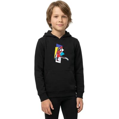 Mister Tee Sweat à Capuche Kinder Bulls Black 134-140 cm - Publicité Mister Tee Sweat à Capuche Kinder Bulls Black 134-140 cm - Publicité