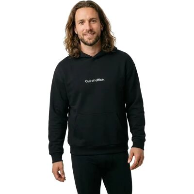Mister Tee Sweat à Capuche Out Of Office Black 2XL - Publicité Mister Tee Sweat à Capuche Out Of Office Black 2XL - Publicité