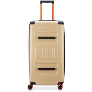 Jeep Valise à Roulettes J0274282807 80 Cm 121l Dark Beige 2XL unisex - Publicité Jeep Valise à Roulettes J0274282807 80 Cm 121l Dark Beige 2XL unisex - Publicité