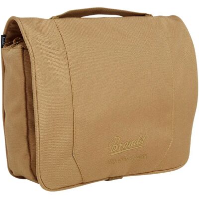 Brandit Trousse De Toilette Large Camel One Size - Publicité Brandit Trousse De Toilette Large Camel One Size - Publicité