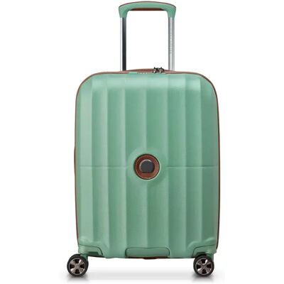 Delsey Valise à Roulettes Carrousel 2 Slim 55 Cm 36l Green Sauce One Size - Publicité Delsey Valise à Roulettes Carrousel 2 Slim 55 Cm 36l Green Sauce One Size - Publicité