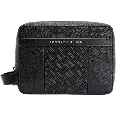 Tommy Hilfiger Trousse De Toilette Central Black One Size - Publicité Tommy Hilfiger Trousse De Toilette Central Black One Size - Publicité