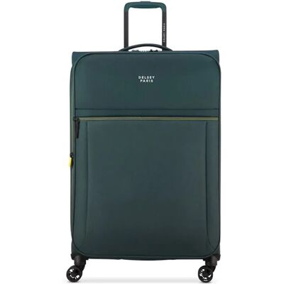 Delsey Valise à Roulettes Brochant 3 Expandable 78cm 105l Pine Green One Size - Publicité Delsey Valise à Roulettes Brochant 3 Expandable 78cm 105l Pine Green One Size - Publicité