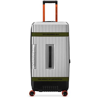 Delsey Valise à Roulettes Jh001a Trunk Expandable 80cm 106l Silver One Size - Publicité Delsey Valise à Roulettes Jh001a Trunk Expandable 80cm 106l Silver One Size - Publicité