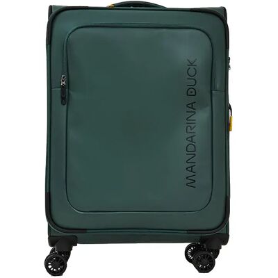 Mandarina Duck Valise à Roulettes Eco Coated Medium Exp Deep Green One Size - Publicité Mandarina Duck Valise à Roulettes Eco Coated Medium Exp Deep Green One Size - Publicité