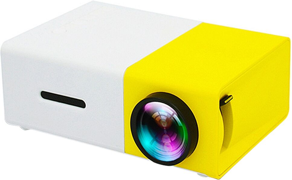 YG300 Mini LED Projector Native320x240P Yellow White