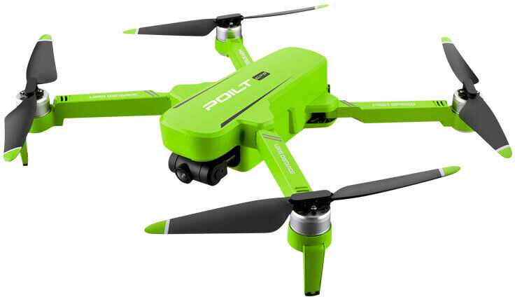 JJRC X17 6K 2-axis Gimbal GPS Drone Green Two Batteries with Bag