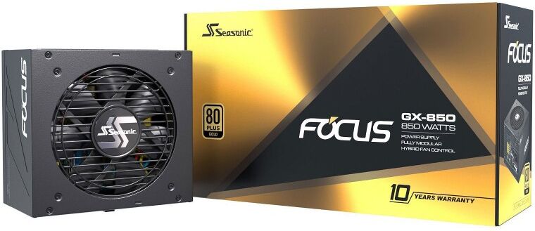 Seasonic Focus GX 850W 80+ Gold Modulaire Seasonic Focus GX 850W 80+ Gold Modulaire