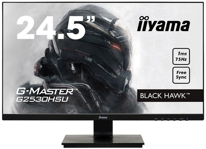 IIYAMA Écran PC Gaming Iiyama 24,5" LED - G-MASTER G2530HSU-B1 - 75 Hz IIYAMA Écran PC Gaming Iiyama 24,5" LED - G-MASTER G2530HSU-B1 - 75 Hz