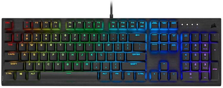 Corsair K60 RGB Pro - Cherry Viola Corsair K60 RGB Pro - Cherry Viola