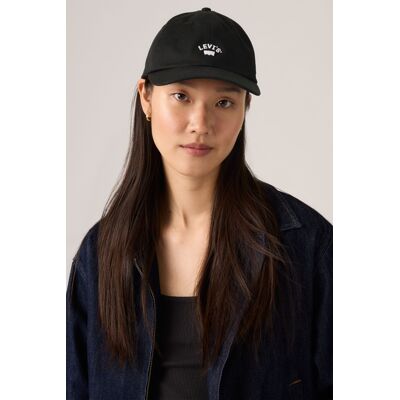 Levi's Casquette Logo Lazy Girl - Femme - Noir / Caviar Twill - One Size - Publicité Levi's Casquette Logo Lazy Girl - Femme - Noir / Caviar Twill - One Size - Publicité