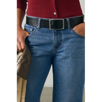 Levi's Ceinture Large Noe - Femme - Noir / Caviar - 80 - Publicité Levi's Ceinture Large Noe - Femme - Noir / Caviar - 80 - Publicité