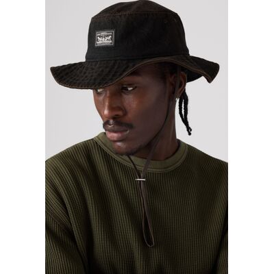 Levi's Chapeau Bay À Cordon De Serrage - Homme - Noir / Marry The Night - M - Publicité Levi's Chapeau Bay À Cordon De Serrage - Homme - Noir / Marry The Night - M - Publicité