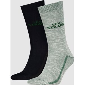 Levi's Regular Cut Plating Yarn Socks 2 Pack - Homme - Multicolore / Green/Black - 39 - Publicité Levi's Regular Cut Plating Yarn Socks 2 Pack - Homme - Multicolore / Green/Black - 39 - Publicité