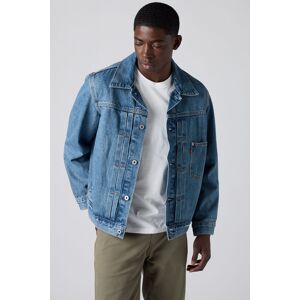 Levi's Veste Trucker Type I - Homme - Bleu / Medium Indigo Stonewash - XL - Publicité Levi's Veste Trucker Type I - Homme - Bleu / Medium Indigo Stonewash - XL - Publicité