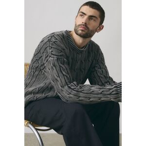Levi's Pull Col Rond Torsadé Carmel - Homme - Noir / Phantom - L - Publicité Levi's Pull Col Rond Torsadé Carmel - Homme - Noir / Phantom - L - Publicité