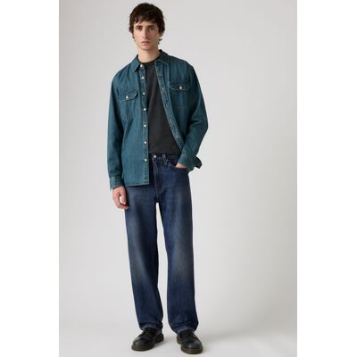 Levi's Jean 568 Loose Straight - Homme - Délavage Moyen / Hard Rain - 30X30 - Publicité Levi's Jean 568 Loose Straight - Homme - Délavage Moyen / Hard Rain - 30X30 - Publicité