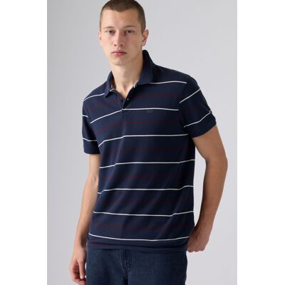 Levi's Polo Original - Homme - Bleu / Doyle Stripe Navy Blazer - M - Publicité Levi's Polo Original - Homme - Bleu / Doyle Stripe Navy Blazer - M - Publicité